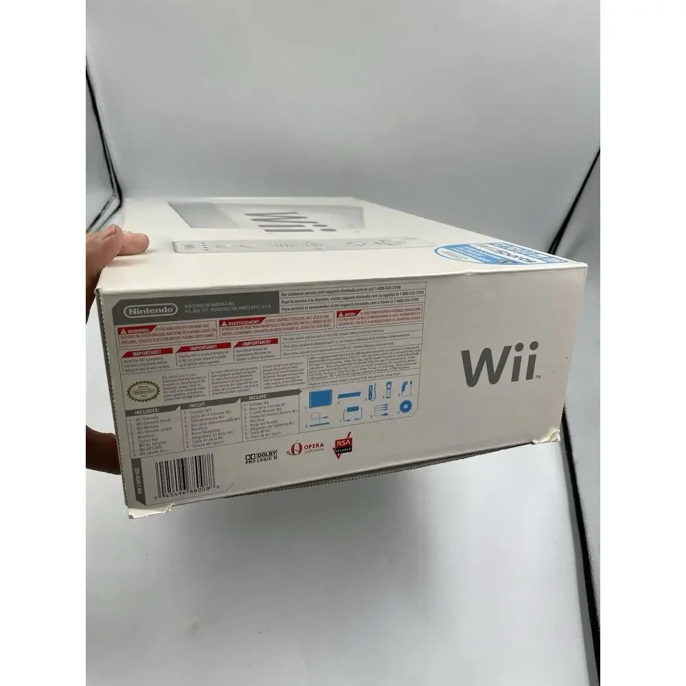 Wii Sports Console Complete In Box - Game Included